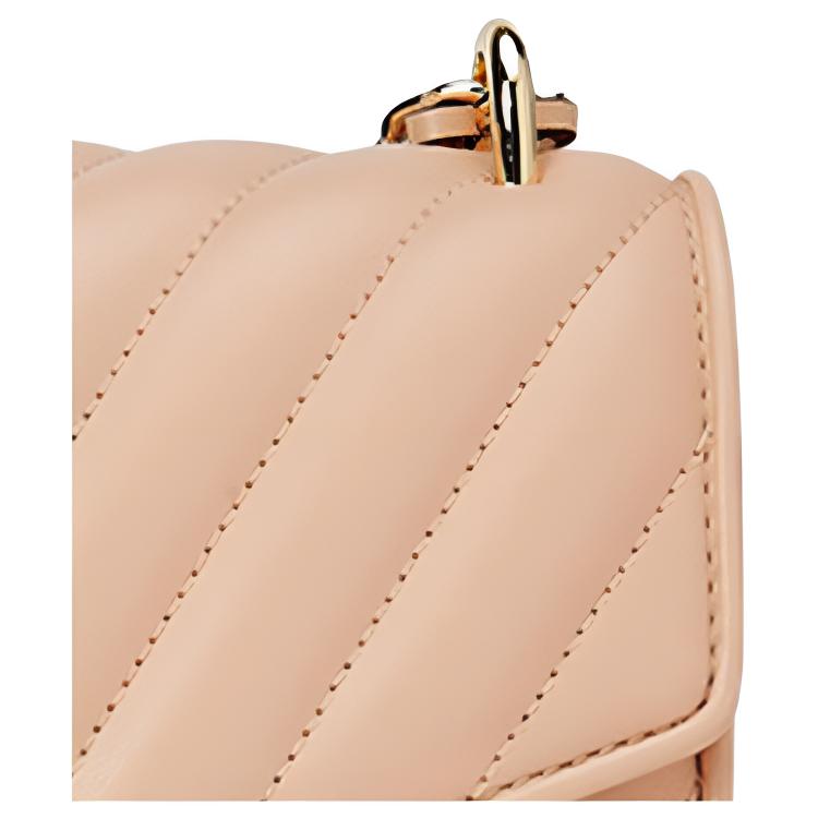 New MICHAEL KORS Rose Leather Shoulder Bag Medium Women's Pink 35T0GXOL2U-BUFF