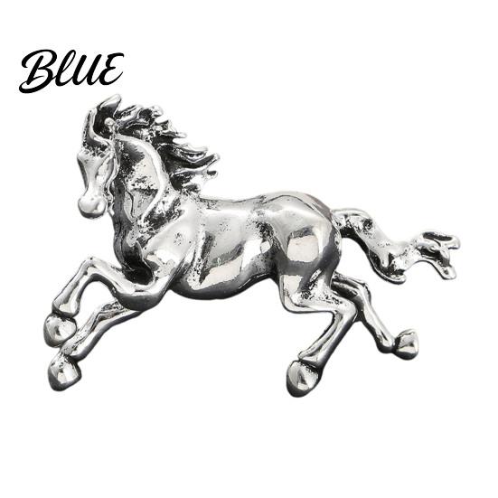 Horse Pin Brooch Exuding Elegance Power Bold Sophisticated Design Retro