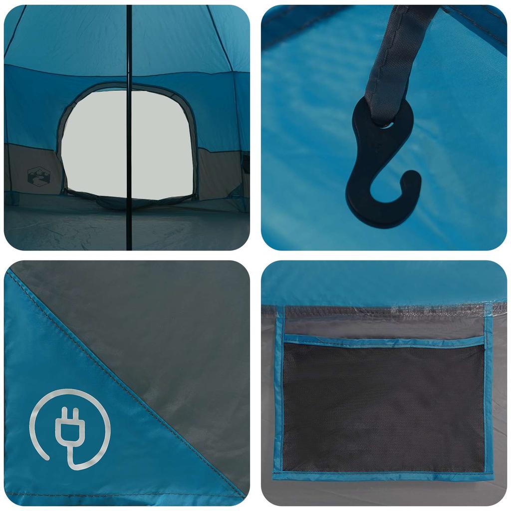 Family Tent Blue 18 Person