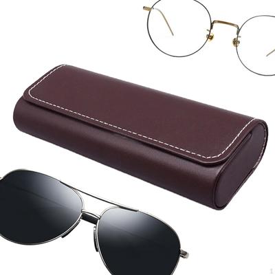Eyeglasses Box Eyewear Display Lightweight Storage Organizer Easy To Clean Multiuse PU Leather