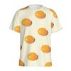 Multi Color Eggs 3D Printed T Shirt For Men Womens Kids Cartoon Fried Egg Graphic Tees Tops Short Sleeves Round Neck T-shirt