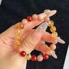 Luck-Boosting Citrine, Sunstone & Red Agate Bracelet for Women – Attract Wealth & Enhance Career