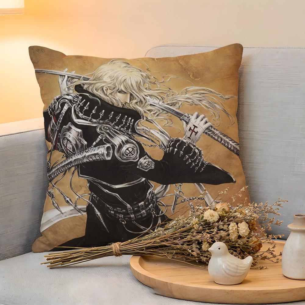 Cushion Cover Linen SkinFriendly Soft Decorative Case For Sofa Home Decor Hot Anime TTrinity BloodS Pillow Cover