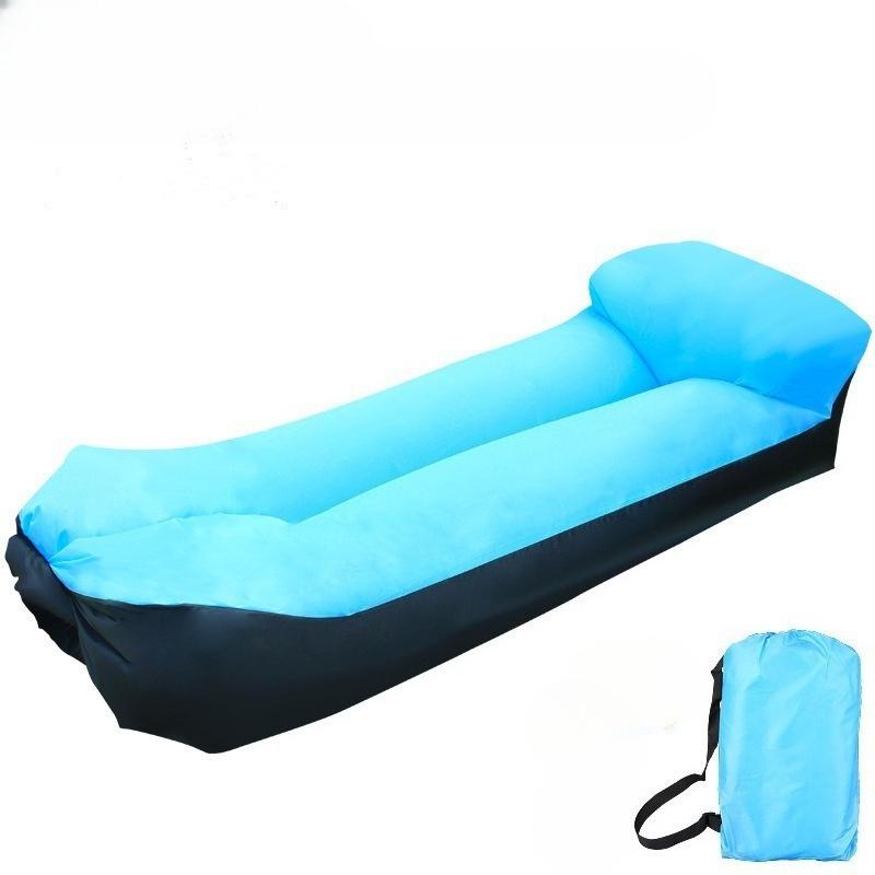 

1Pc Inflatable Sofa Outdoor Camping Lazy Air Sofa Portable Camping Recliner Music Festival Air Cushion Lunch Break Folding Bed