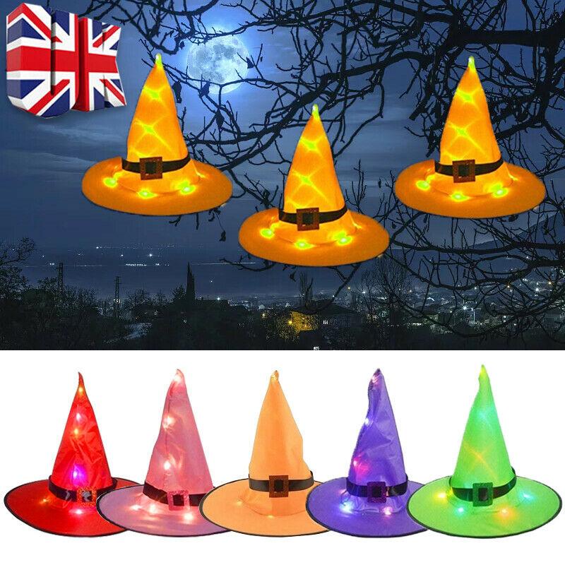 Buy 5Pcs Halloween Witch Hats With 