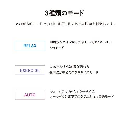 Atex Lourdes EMS Belt Nexa for Legs, Thighs, Lower Abdomen, Buttocks, and Lower Body Exercise AX-FR921sv