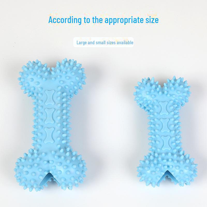 Jucării TPR pentru câini mici și mijlocii - Curățare dentară și joc de auto-ajutor