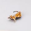 Enameled Black Cat Brooches Cute Kitten Animal Pin Women Suit Coat Corsage Clothing Accessories
