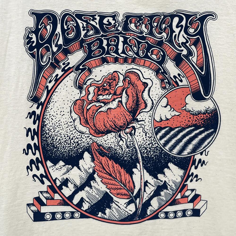 Vintage Rose City Band T-shirt Short sleeve All Size S to 5XL IM0738 Unisex T-Shirt XXXXL
