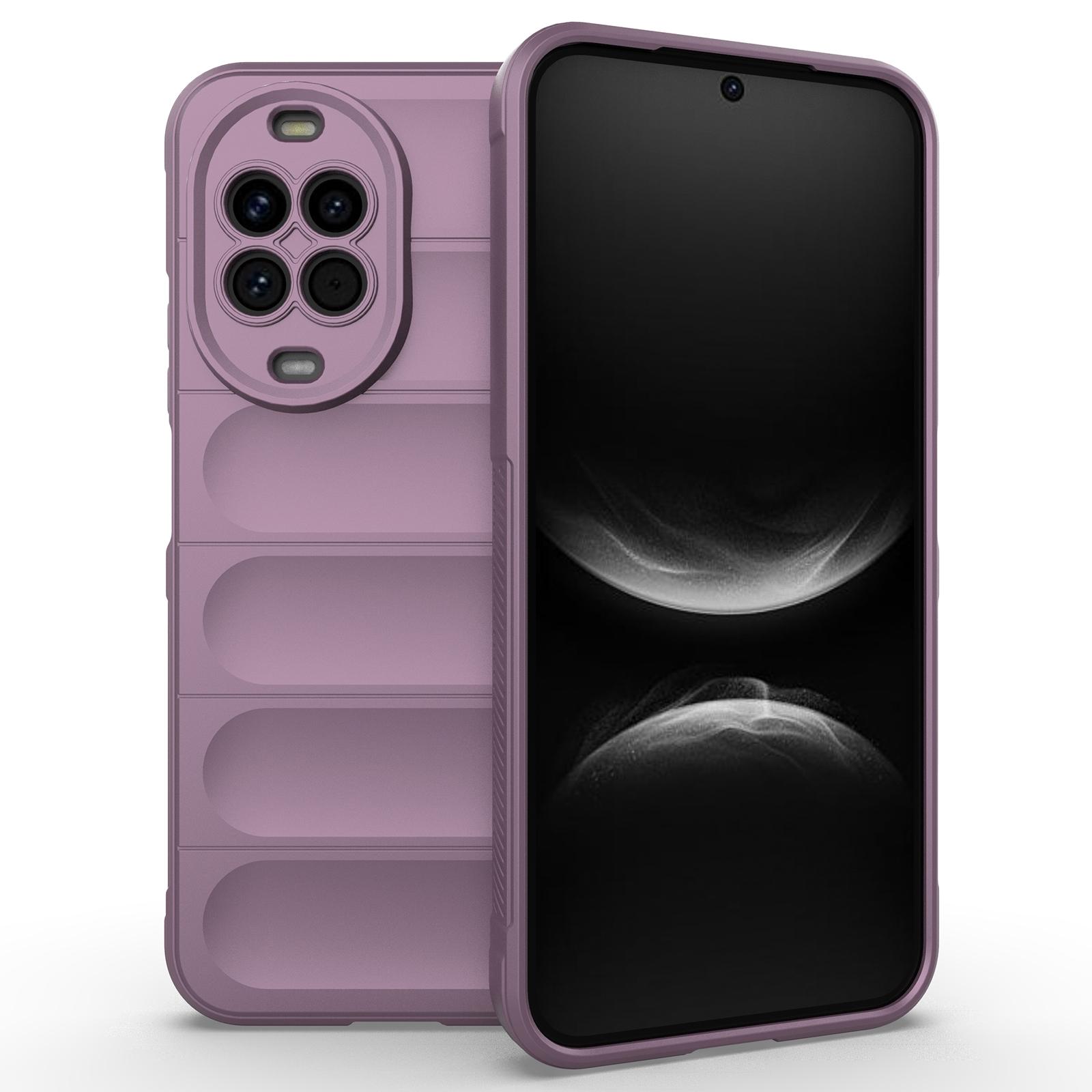 

For Huawei nova 14 5G Case Anti-Drop Soft TPU Rugged Phone Back Cover Light Purple