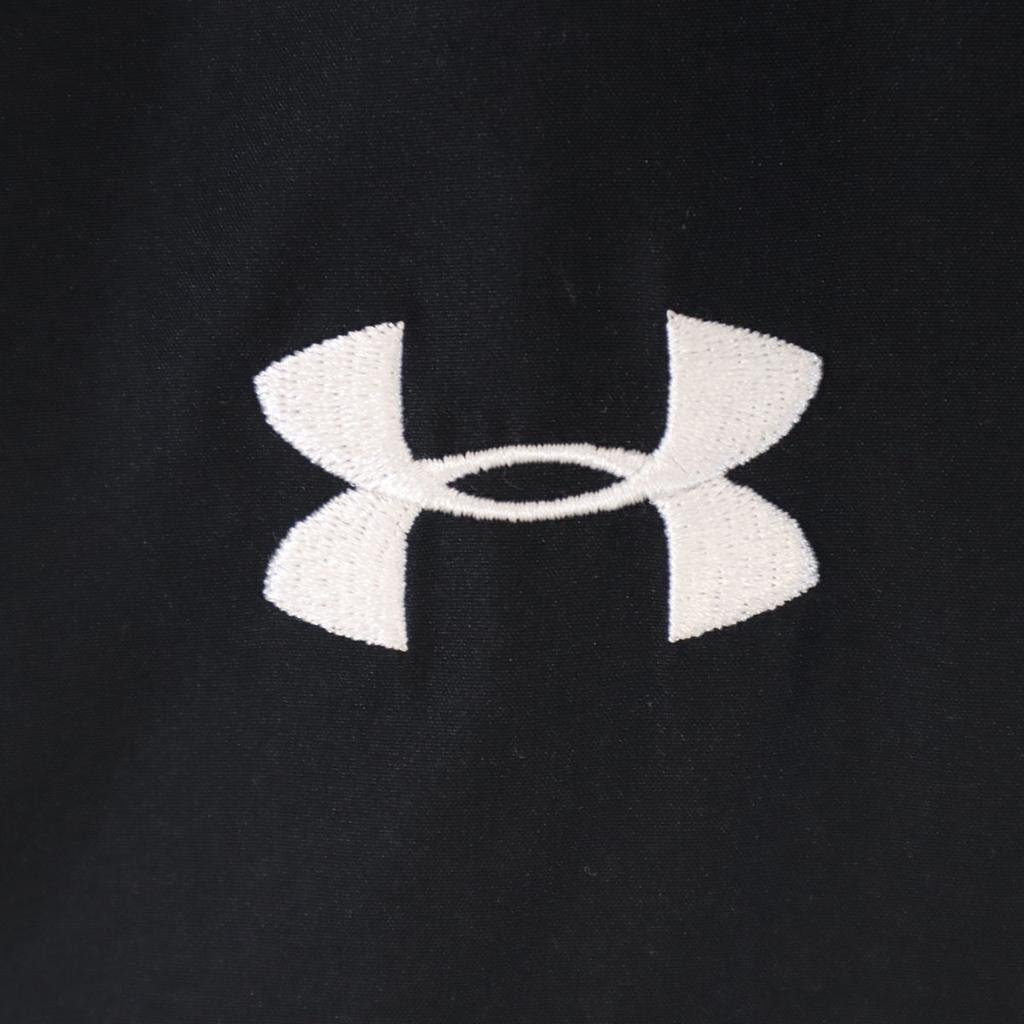 UNDER ARMOUR Windbreaker XL black Jacket mesh lining Men's Used