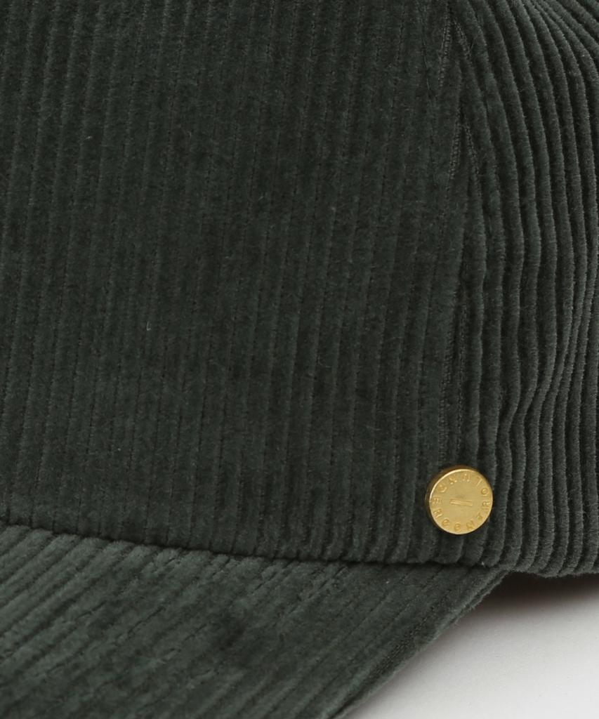 Eondeokeonteulolseutyudio Corduroy Ball Cap 6Pannel Ball Cap / Corduroy / Forest