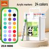 True Color Double-Ended Oil-Based Markers: Quick-Drying Anime Art Set with Hard Tips for Students