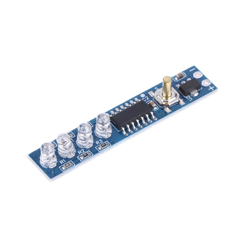 10Pcs 1-4S Single 3.7V 18650 Lithium Battery Capacity Indicator Module Percent Power Level Tester Led Dsplay Board 2S