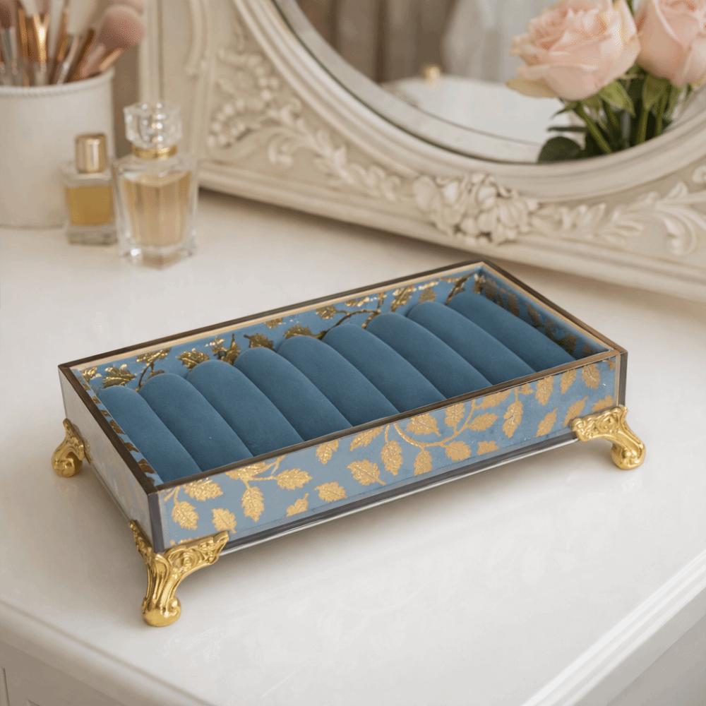 Smooth Trinket Box Durable Jewelry Tray Holder Luxury Jewelry Organizer Holder Craft Show