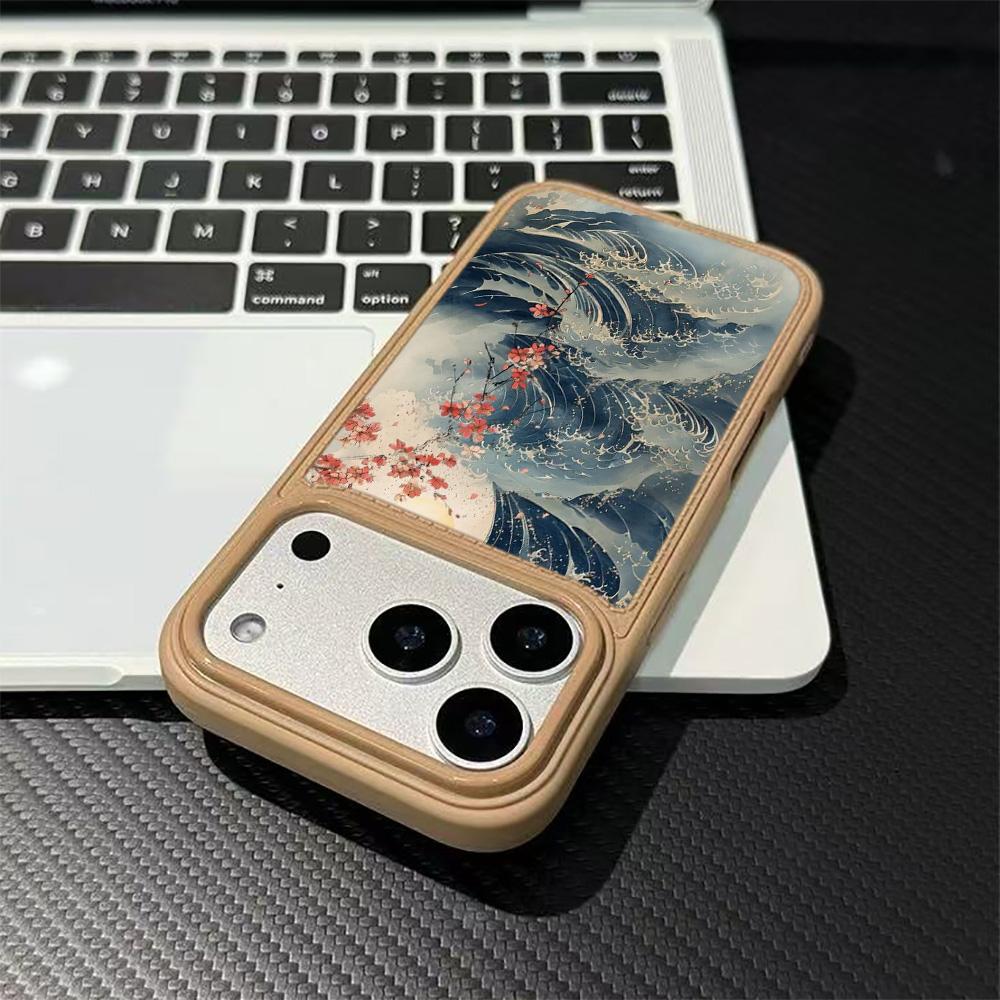 Chinese style ink painting of waves Phone Case For iPhone 17 17Air 15 14 13 12 11 16 Plus 16 Pro Max Shockproof Soft Cover Funda