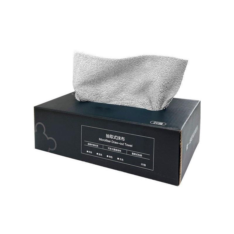 Paños de limpieza desechables de microfibra absorbentes para cocina, paños de lavado multifuncionales