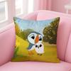 Kwaii Puffin Rock P-Preschool Pillow Case Custom Printed Brushed Fleece Pillow, Baby Skin-Touch, Eco-Friendly Dye-Sublimation Cu