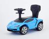 Nonaka World (NONAKA WORLD) Ride-on Lamborghini Centenario with Push Handle, Blue, Foot-Powered Ride-on Toy for Toddlers, 2-Way, Long-lasting Use,