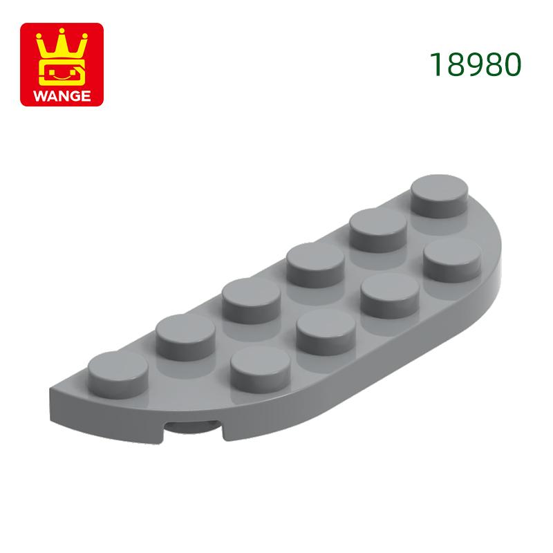 

Non-Toxic 69Pcs/Lot 18980 Plate Round Corner 2X 6 Double Block Moc Color Accessories Compatible With Brick Diy Children Toy Assembly about 69pcs
