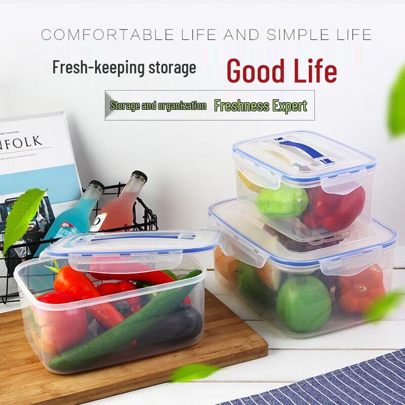 RuHan Transparent Portable Food Storage Box