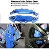 Premium Aluminum Brake Caliper Protector Cover, &, HighFit, Enhance Look, Easy Install, for 14in-15in Small Wheel Hub (Blue)
