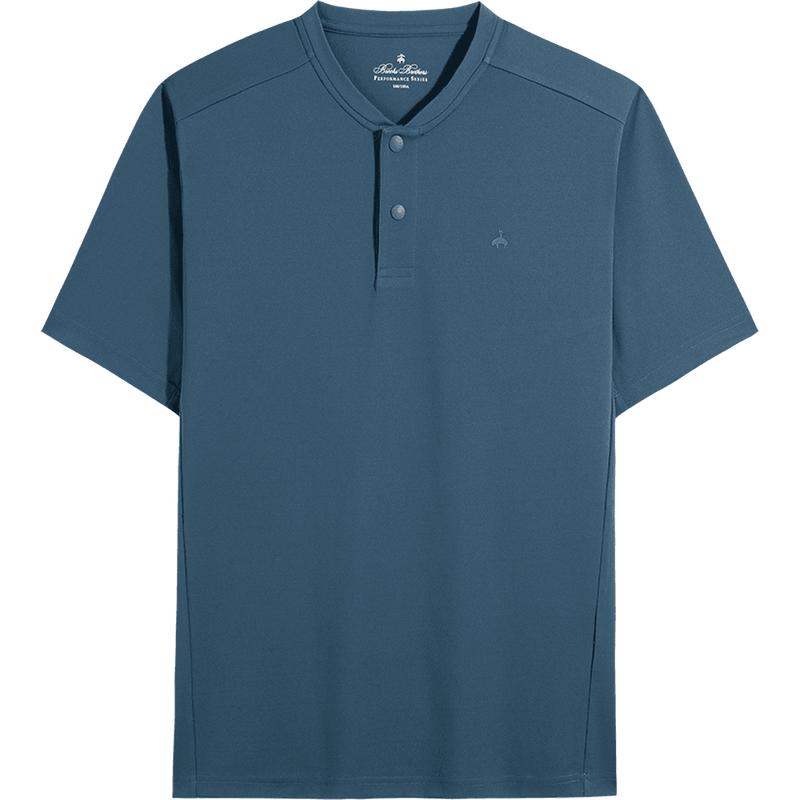 BrooksBrothers Men s Summer Two-Button Polo T-Shirt 2XL