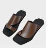 Unisex Large Summer Retro Non-Slip Roman Sandals with Toe-Covered Flat Bottom