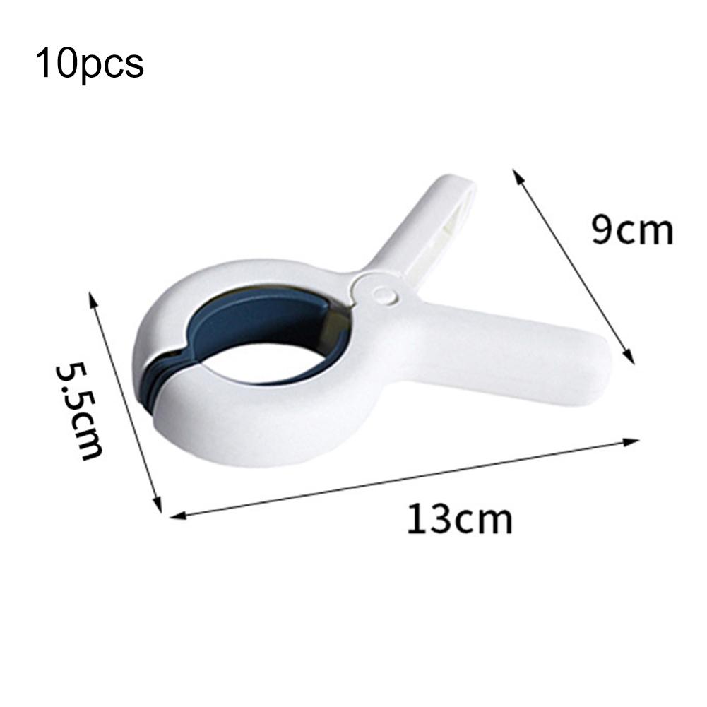 10pcs Windproof Non Slip Clothespins Multipurpose Clips for Clothes