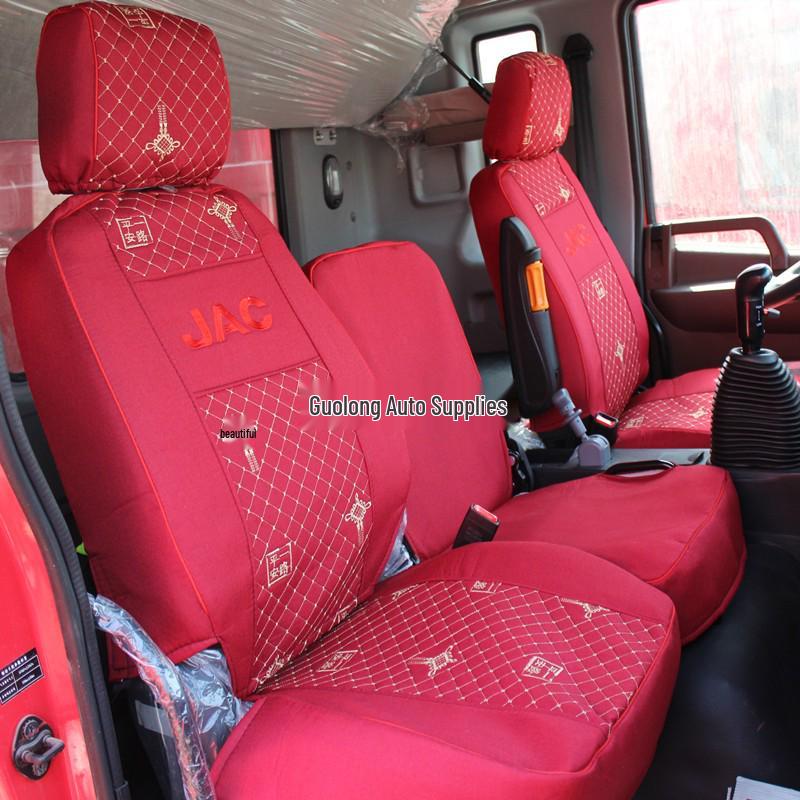 All-Season Full Coverage Linen Seat Covers for JAC Gallop K5W K5X A5W K6L K5L Vans