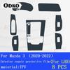 For GAC MOTOR TRUMPCHI GS5  Car Interior Center Console Transparent TPU Protective Film Anti-scratch Repair FilmAccessories