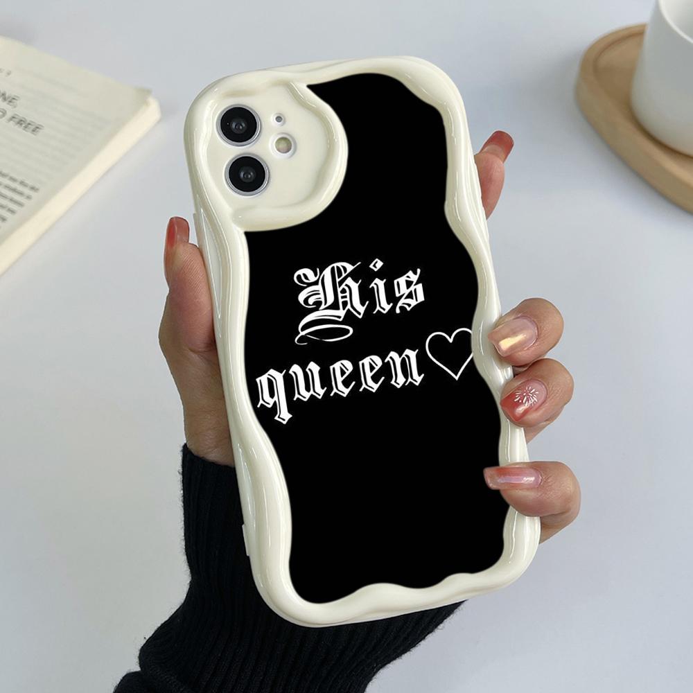Ae84 King Queen Couple Art Protective Phone Cases for Samsung S23 S24 Ultra A55 A14 A25 A13 Infinix Hot 40 Pro Tecno Spark 20C Wave TPU Back Cover