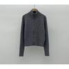 Winter Twisted Cable Knit High Neck Zipper Cardigan - Age-Reducing, Versatile Outerwear