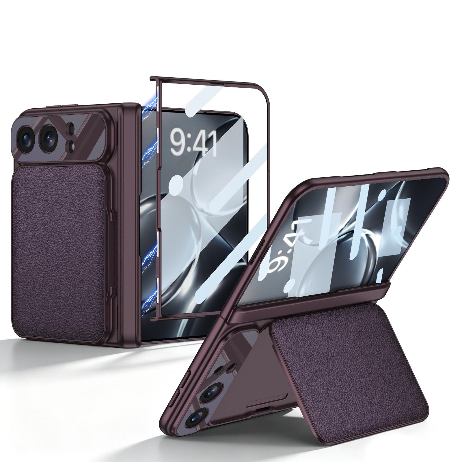 Priekš iPhone Duo Case Ādas Flip