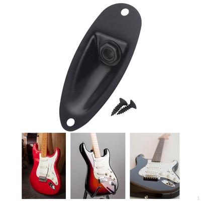 Płytka z gniazdem gitarowym 6,35 mm do samodzielnego montażu elektrycznego