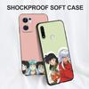 Black Tpu Case For Realme 2 3 3i 5i 5s 6s 7i 6 7 8 8i Pro 4g 5g Cover Yashahime Inuyasha