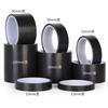 Cinta Adhesiva de Tela Resistente a Altas Temperaturas de 0,13 mm y 300 Grados Selladora de Aislamiento Térmico Cinta de PTFE Negra Cinta para Rayas 3