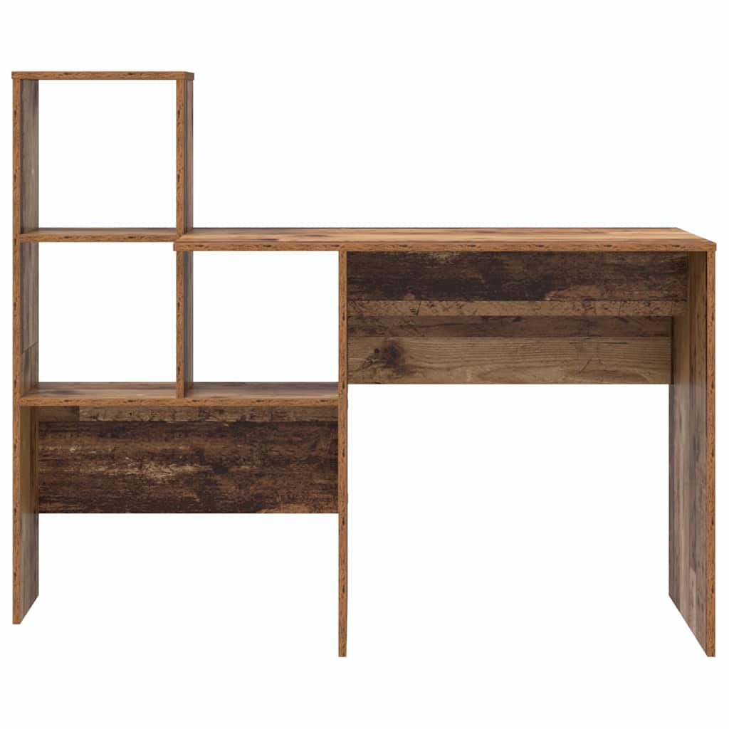 Vintage Wood Desk 131.5 x 50 x 106.5 cm Engineered Wood