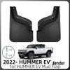 Kompatibilní zadní zástěrky pro 2022-2026 GMC Hummer EV Ochrana blatníků