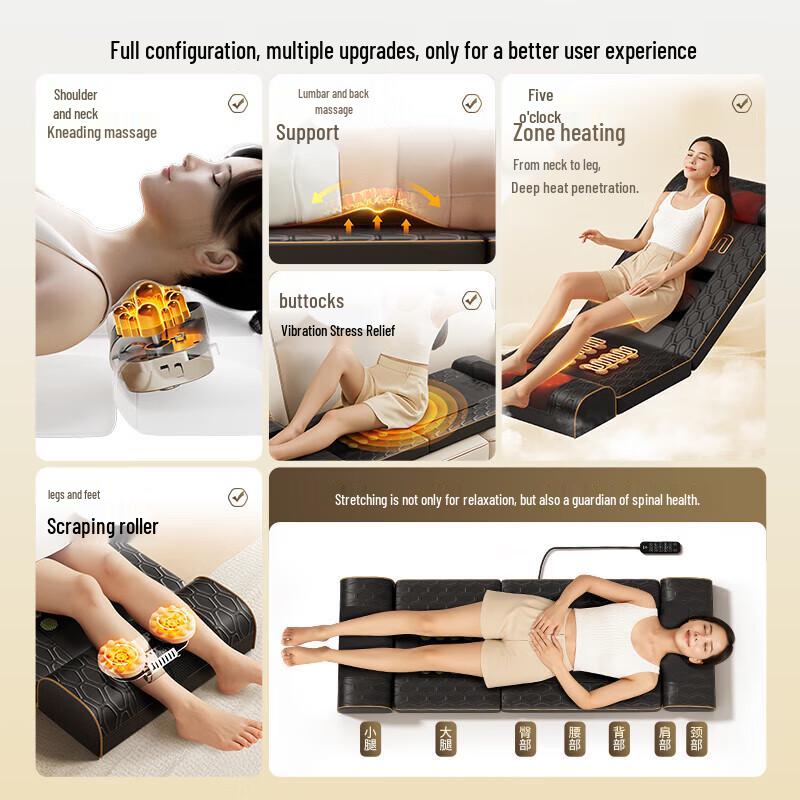 AUX Full Body Kneading & Stretching Massage Mat