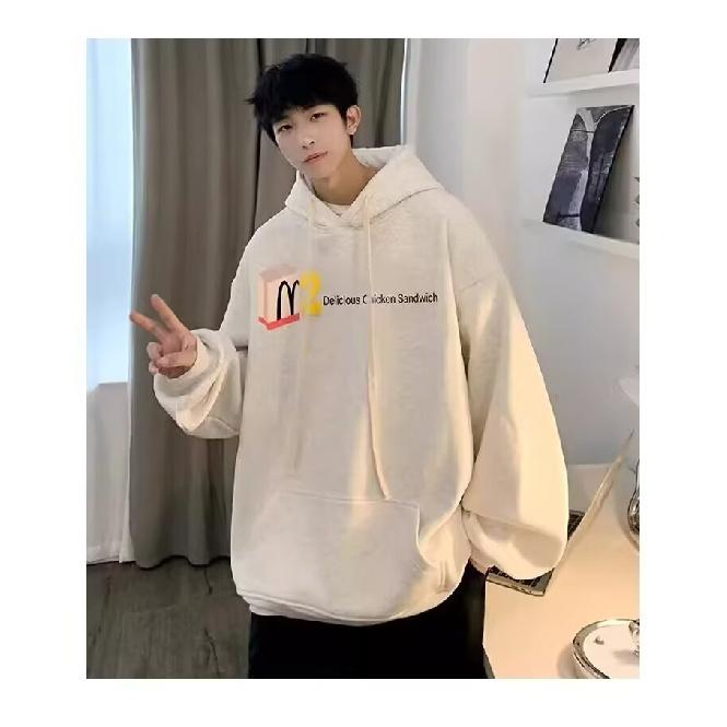 Retro svetr Hong Kong Style Pánské Jarní a Podzimní Pánský svetr s kapucí Americký Heavy High Street Ins Fashion Brand Baggy Coat