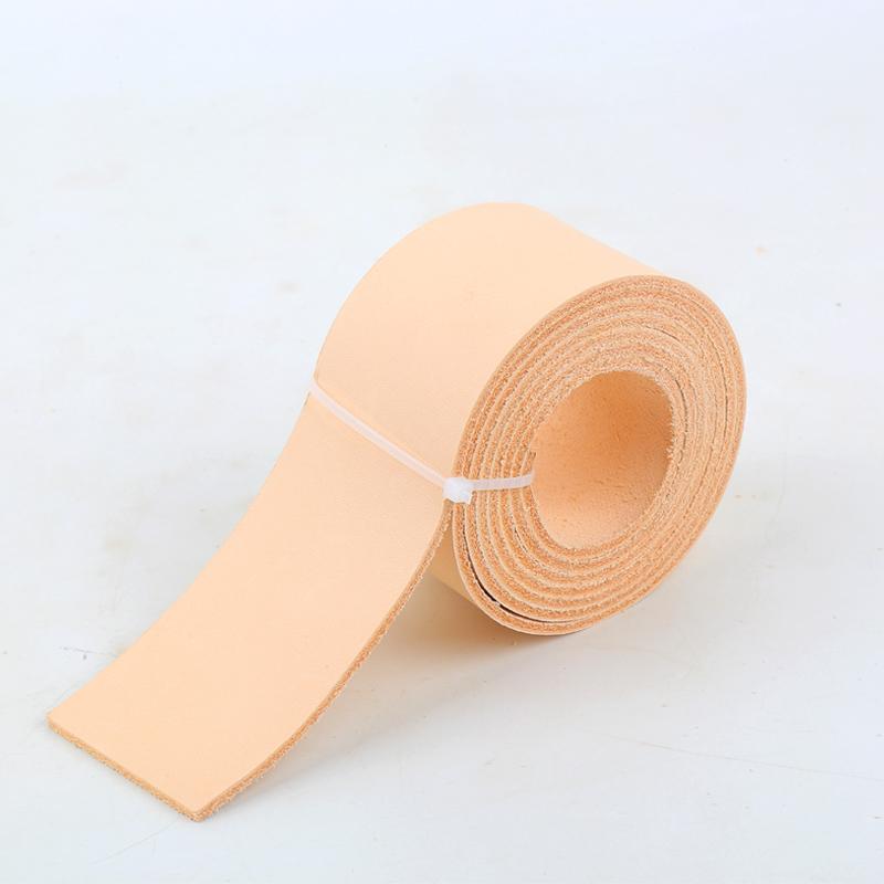 Original color vegetable tanned genuine leather leather leather leather top layer waist belt bag belt shoulder belt semi-finishe