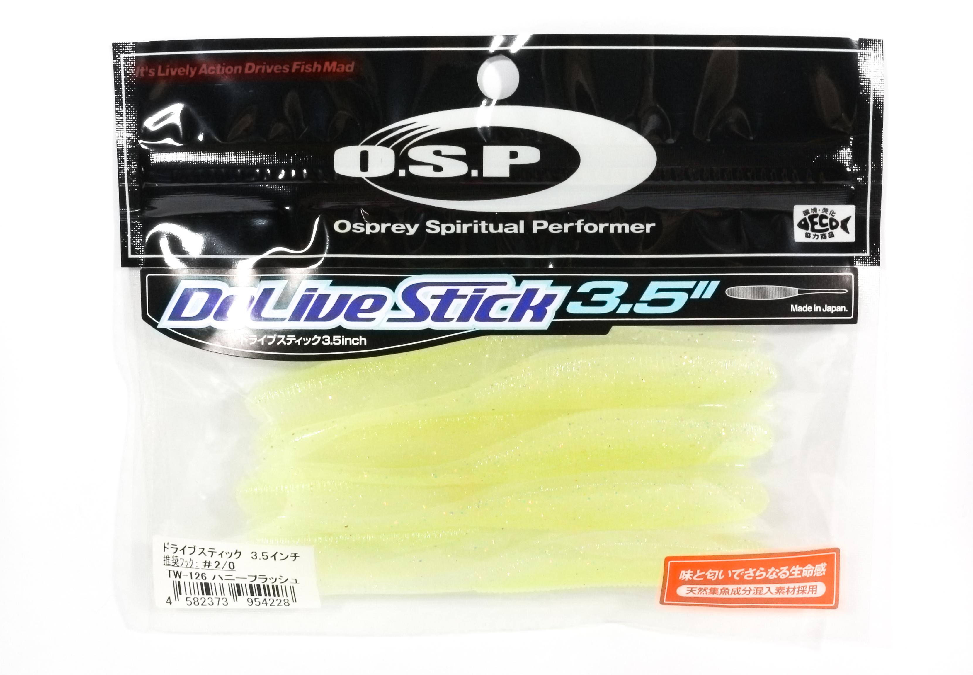 

OSP Soft Lure Dolive Stick 3.5 Inches TW-126 (4228)