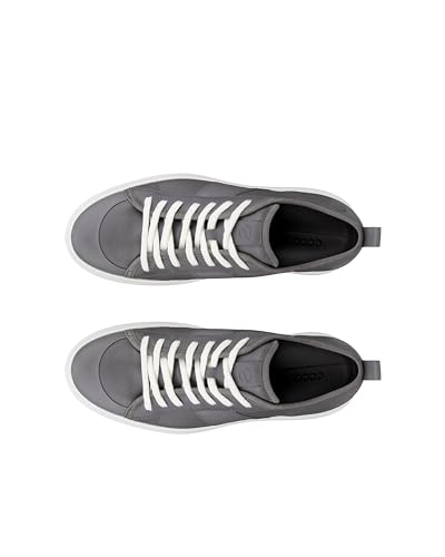 ECCO Street Ace Sneakers, Herren, Größe M, Stahl/Stahl, 26.0 cm, 3E