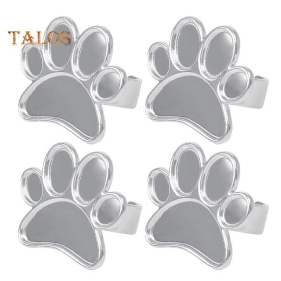 

4 шт. Мини-палитры для дизайна ногтей, кольца, сплав, маникюрные палитры для смешивания лаков для ногтей, многофункциональные инструменты для макияжа для мастеров маникюра 4pcs B