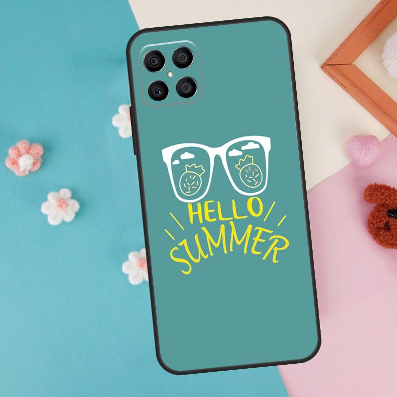 Hallo Sommerblumen Hülle Für Honor Magic 7 Lite 5 6 Pro Honor X9a X8a X8 X9 X8b X9c X9b 50 70 90 200 Lite Abdeckung