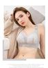 Ultra-Thin Adjustable Plus Size Full Coverage Wireless Push-Up Bra for Large Busts