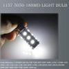 BlyilyB 10-Pack 6500K White 1157 2057 2357 7528 BAY15D LED Bulbs 5050 18-SMD Replacement Lamps For 12V Interior RV Camper Trailer Lighting Back Up