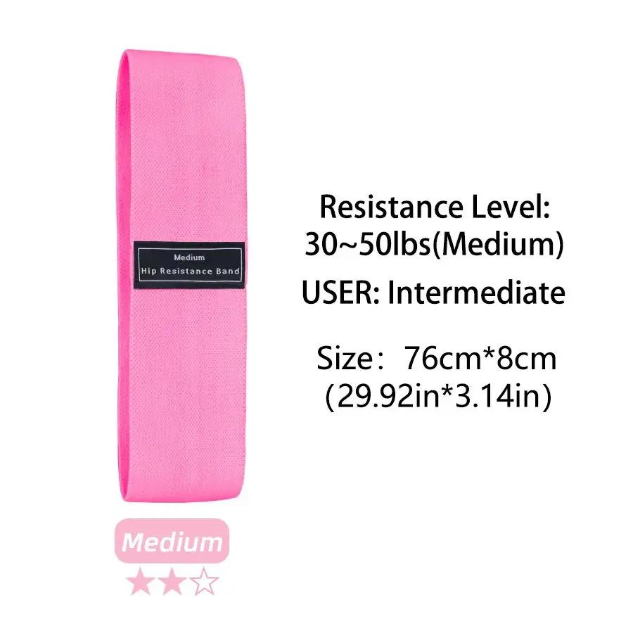 1Pc Pilates Comfortable Use Yoga Elastic Resistance Bands Training Stretch Flex Band Ideal For Booty Legs Workout