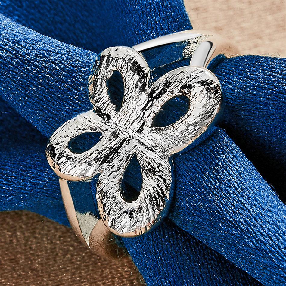 1 piece of 925 sterling silver 7-10 exquisite butterfly ring, women's jewelry gift, wedding accessory